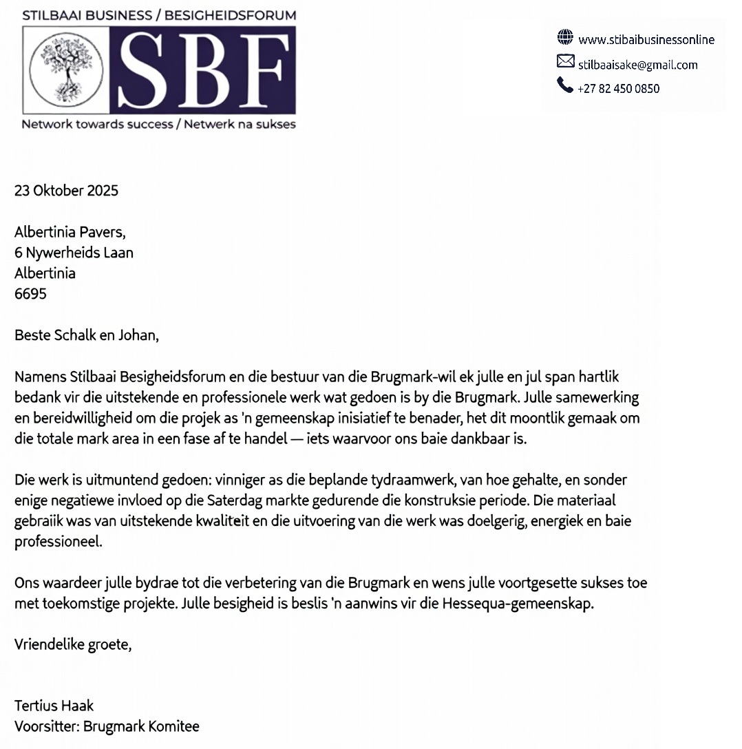 Stilbaai Brugmark Review